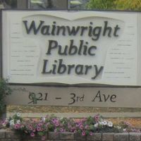 Wainwright Public Library logo