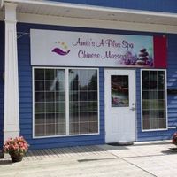 Amie's A Plus Spa logo