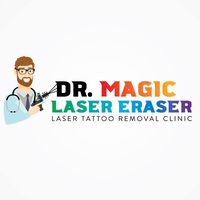Dr Magic Laser Eraser logo