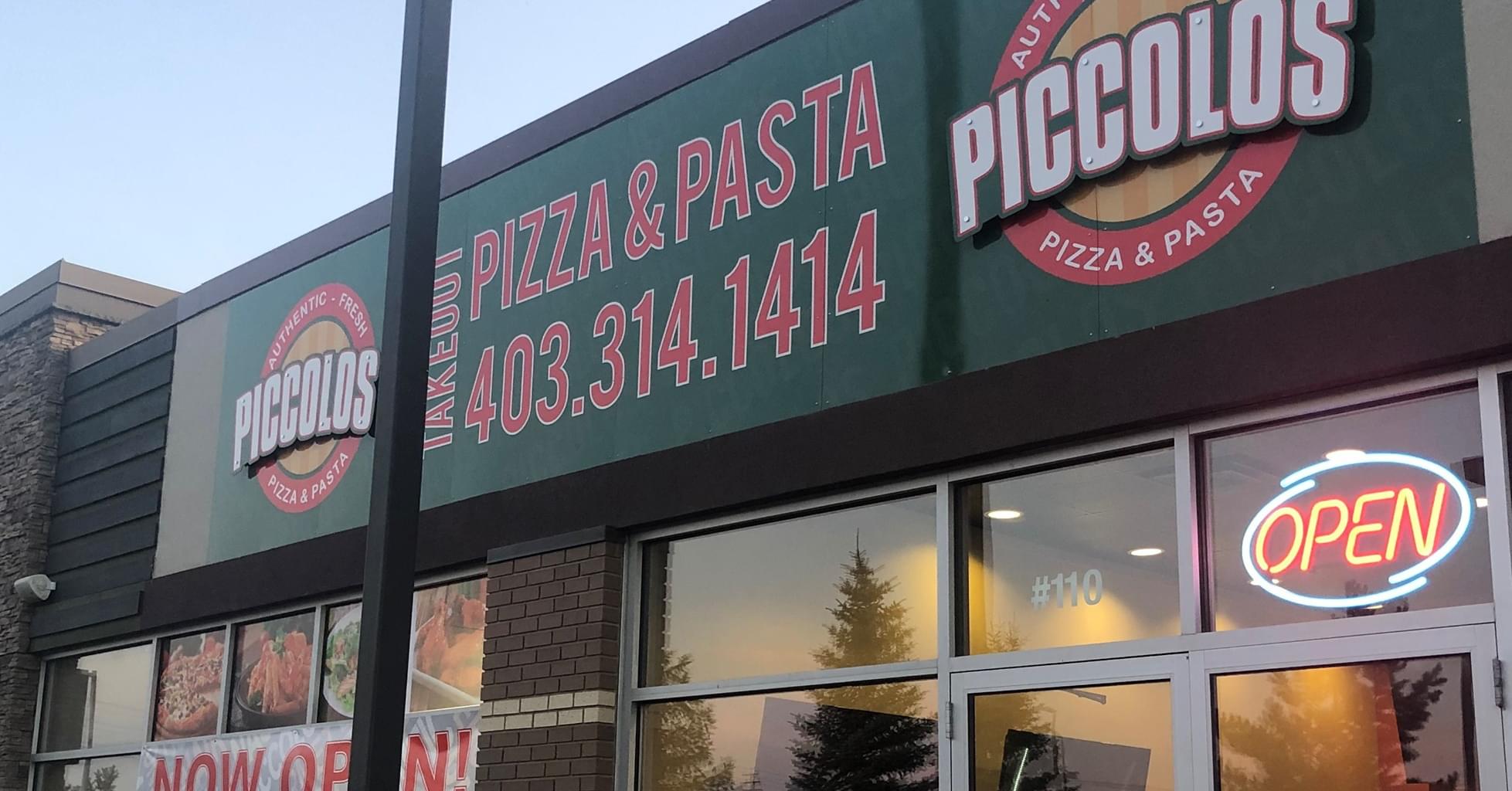 Piccolos Pizza & Pasta Red Deer Red Deer, AB Alberta Local