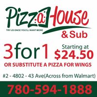 Pizza House & Sub logo