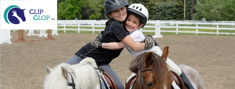 Clip Clop Horseback Riding logo