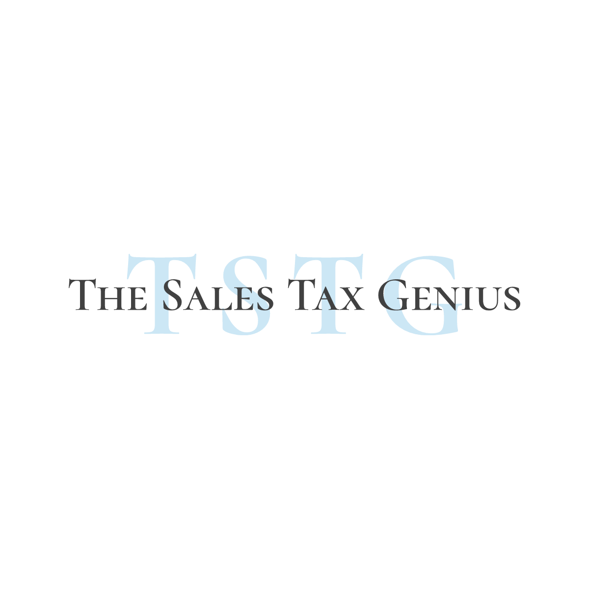 The Sales Tax Genius / Le Genie Des Taxes logo