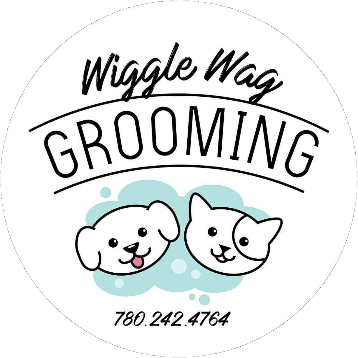 Wiggle Wag Grooming logo