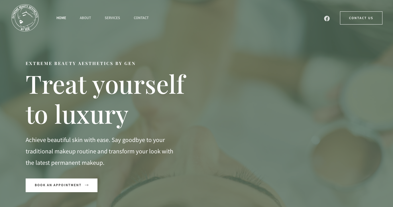 Extreme Beauty Aesthetics By Gen logo