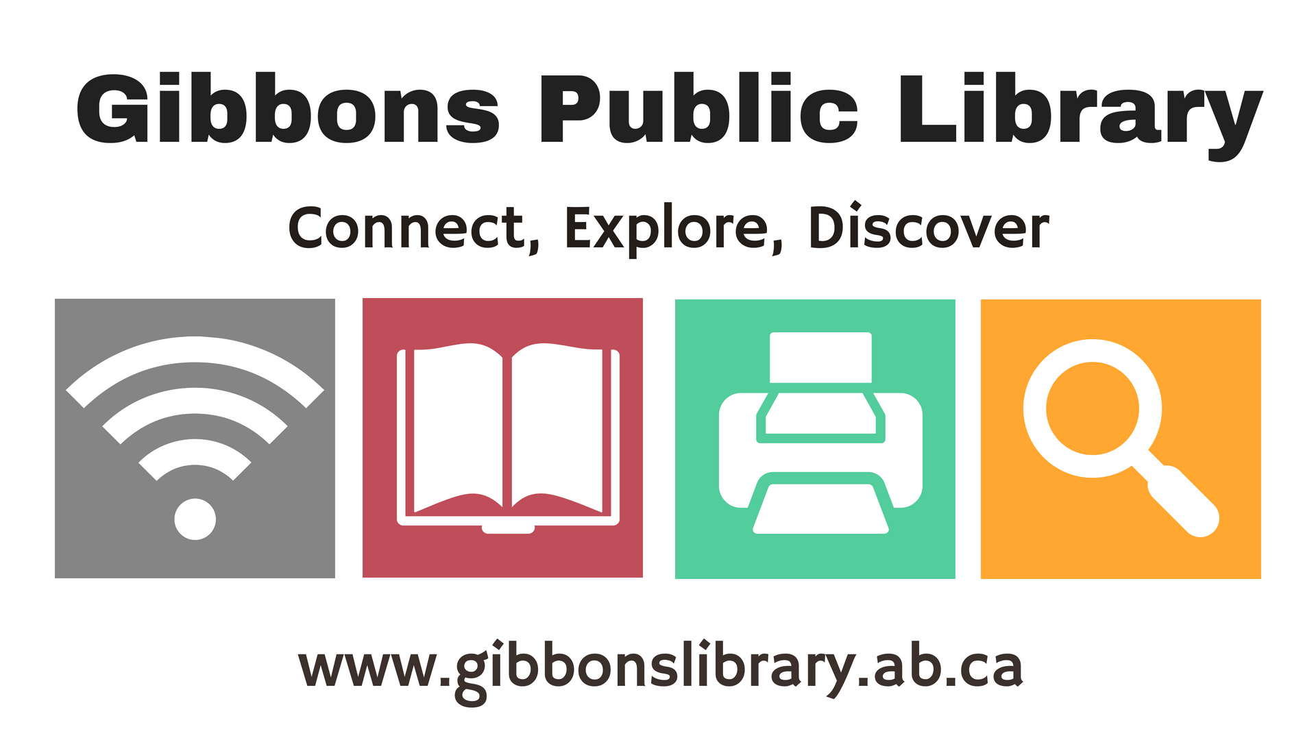 Gibbons Municipal Library logo