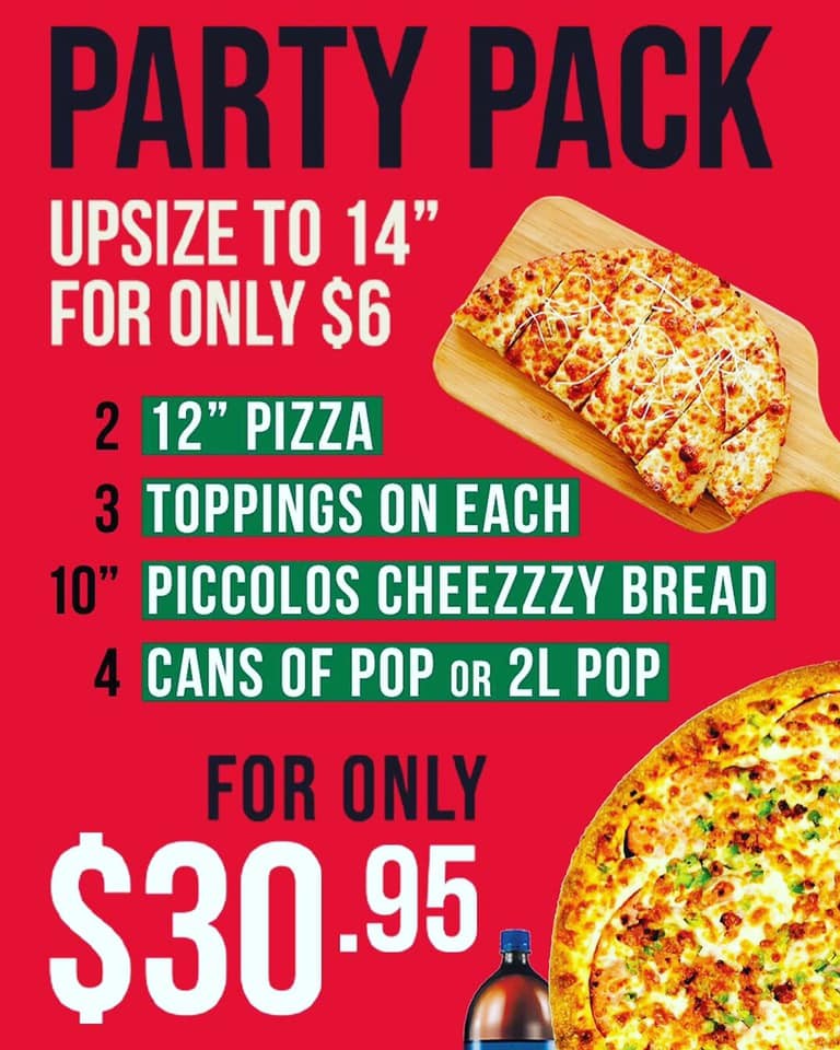 Piccolos Pizza & Pasta Red Deer Red Deer, AB Alberta Local