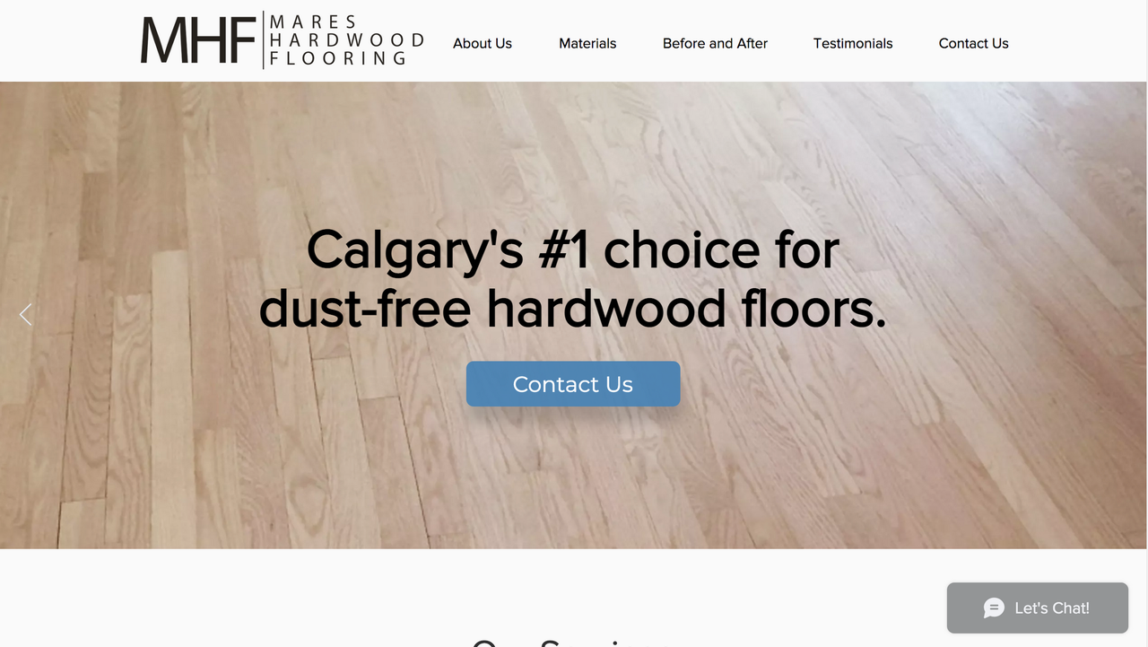 Mare's Hardwood Flooring Calgary, AB Alberta Local